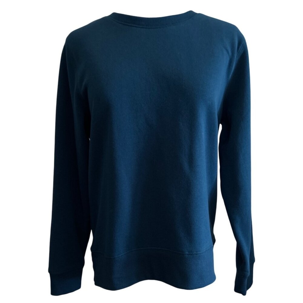 Tek Gear Ultrasoft Fleece Crew Neck Long Sleeve Sweatshirt M Blue